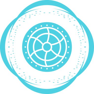 Daha serin ağ simgesi vektör illüstrasyonu