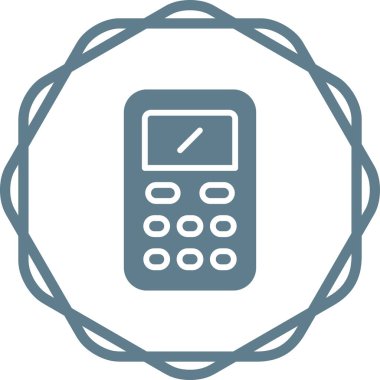 Eski Mobil vektör resimleme 