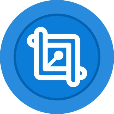 Ekin. Web simgesi basit illüstrasyon