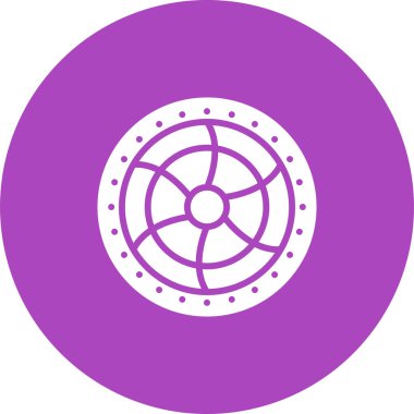 Daha serin ağ simgesi vektör illüstrasyonu