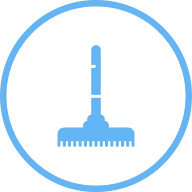 Tırmık ağ simgesinin vektör illüstrasyonu