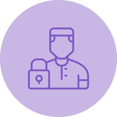 user icon, vector illustration simple design