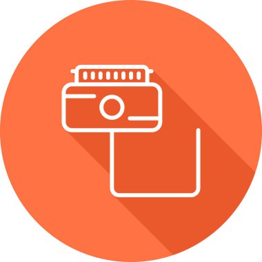 Tıklama web simgesi basit illüstrasyon                   