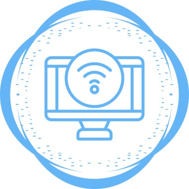 Bilgisayar web simge vektör çizim