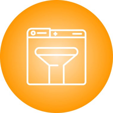 Huni ağ simgesi vektör illüstrasyonu 