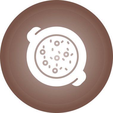 Güveç. Web simgesi basit illüstrasyon