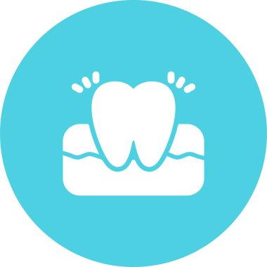 Diş Çıkarma Simgesi, Diş Çekme veya Çıkarma Vektörü Simgesi Tasarımı