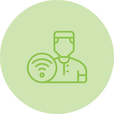 user icon, vector illustration simple design