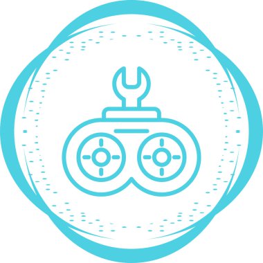 Web simgesi vektör illüstrasyonunu onar