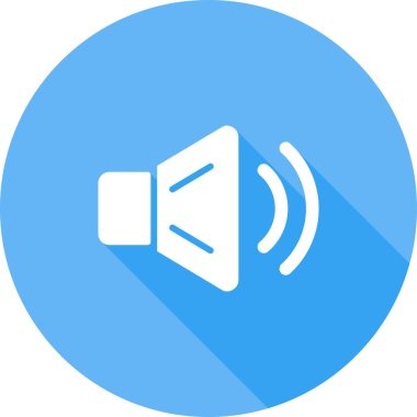 Ses hoparlörü web illüstrasyonu