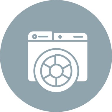 renk paleti. Web simgesi basit illüstrasyon