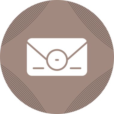 zarf simgesi, web basit illüstrasyon