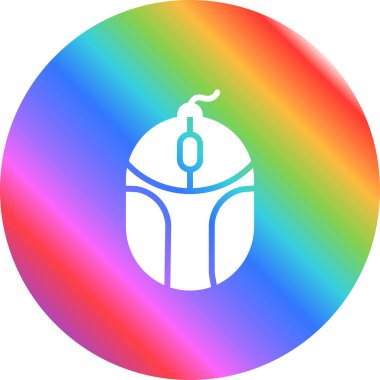 bilgisayar faresi, web simgesi vektör illüstrasyonu 