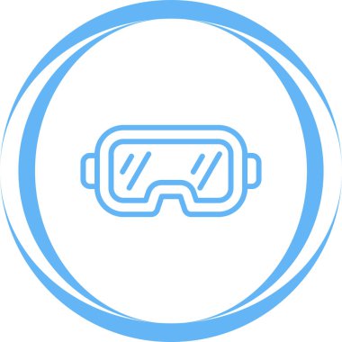 Oyun kulaklığı. Web simgesi basit illüstrasyon