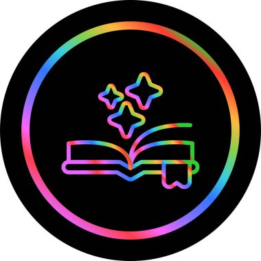 kitap web simgesi, vektör illüstrasyonu 