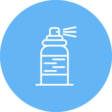 Sprey web simgesi basit illüstrasyon