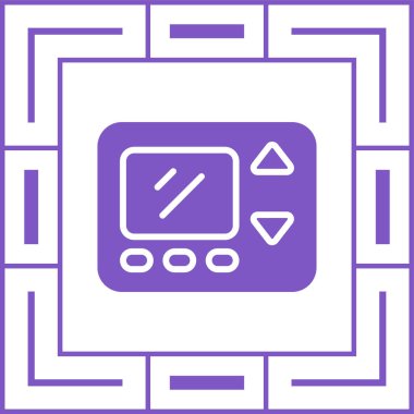 Sapan simgesinin vektör illüstrasyonu