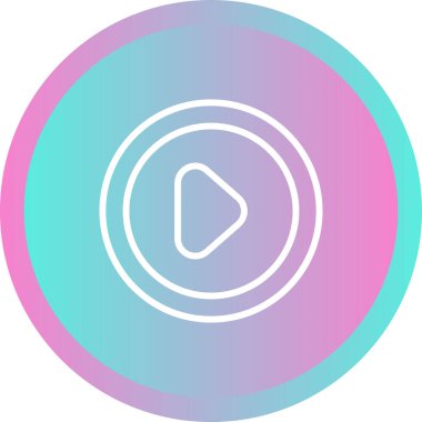 Simge, vektör illüstrasyonunu çal