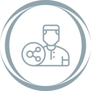 user icon, vector illustration simple design