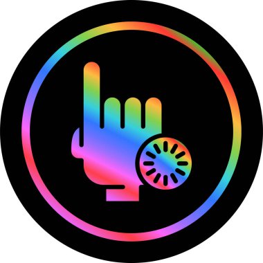 Simge yükleme vektör illüstrasyonu