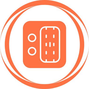 Ağ Eklenmiş Depolama Vektörü Simgesi Beyaz Arkaplanda İzole Edildi 