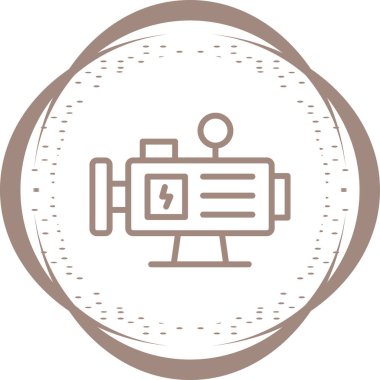 su pompası simgesi, vektör illüstrasyonu 