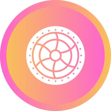 Daha serin ağ simgesi vektör illüstrasyonu