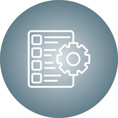 Dosya simgesinin vektör illüstrasyonu 