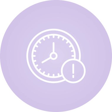 Anımsatıcının modern ünlem simgesi ile vektör illüstrasyonu