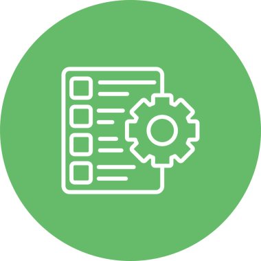 Dosya simgesinin vektör illüstrasyonu 