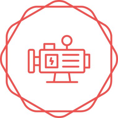 su pompası simgesi, vektör illüstrasyonu 