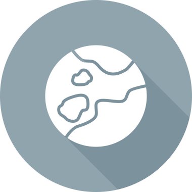 Küresel simge vektör illüstrasyonu 