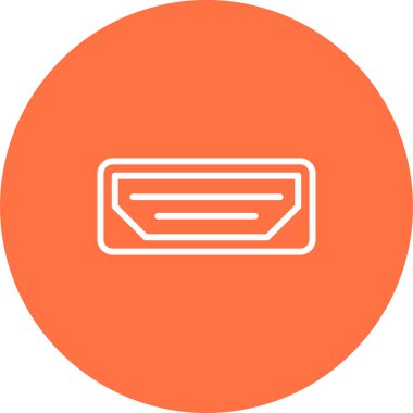 hdmi simgesi, web tasarımı için resimleme