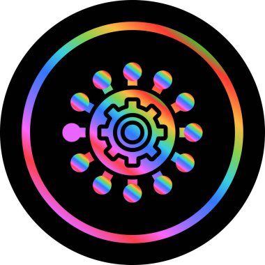  Fonksiyonellik web simgesi vektör çizimi