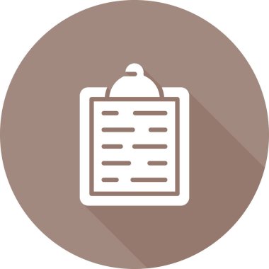 Pano simgesi, vektör illüstrasyonu basit tasarım