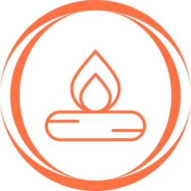 Simge vektör resimlemesini ateşle