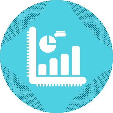 grafik simgesi. özet çizim biçimi