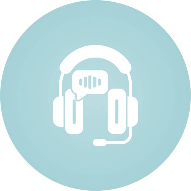 Yardım Hattı simgesinin vektör illüstrasyonu