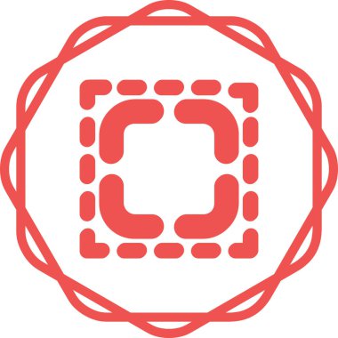 Büyütme Ağ simgesinin vektör illüstrasyonu