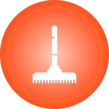 Tırmık ağ simgesinin vektör illüstrasyonu