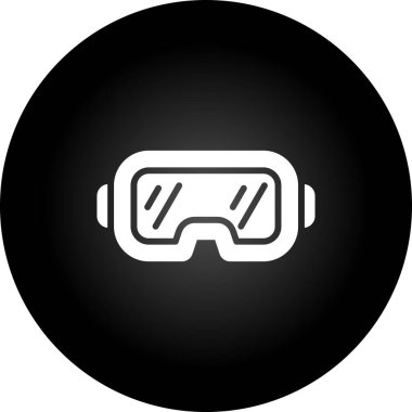 Oyun kulaklığı. Web simgesi basit illüstrasyon