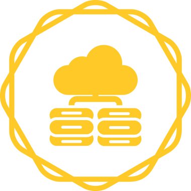 Web Ev Sahipliği web simgesi vektör çizimi