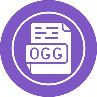 OGG dosya biçimi web illüstrasyonuName