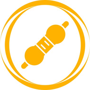 Direnç Ağı ikon vektör çizimi