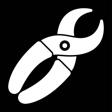 Uç Uç simgesinin vektör illüstrasyonu