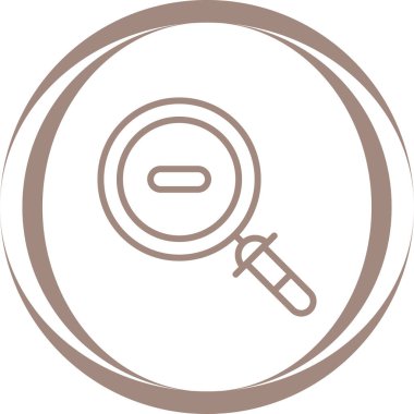 Uzaklaştır. Web simgesi basit illüstrasyon