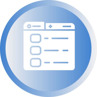 seçenekler simgesi, vektör illüstrasyonu 