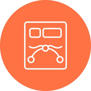 Vektör dosya simgesi çizimi 