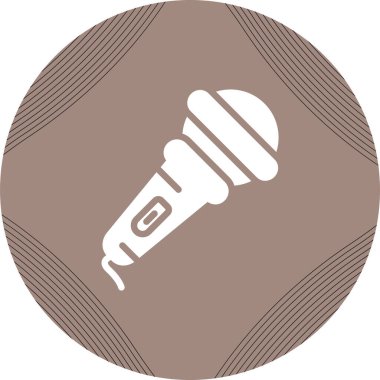 Mikrofon Simgesi, Kayıt Düğmesi, Kayıt İşareti, Vektör Resimleri 