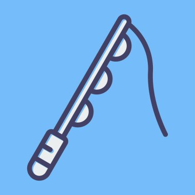 Rod ağ simgesinin vektör illüstrasyonu